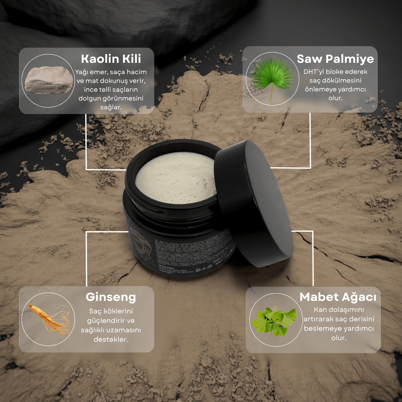 Matte Clay Paste (Kil Mat Wax) - Beyoo