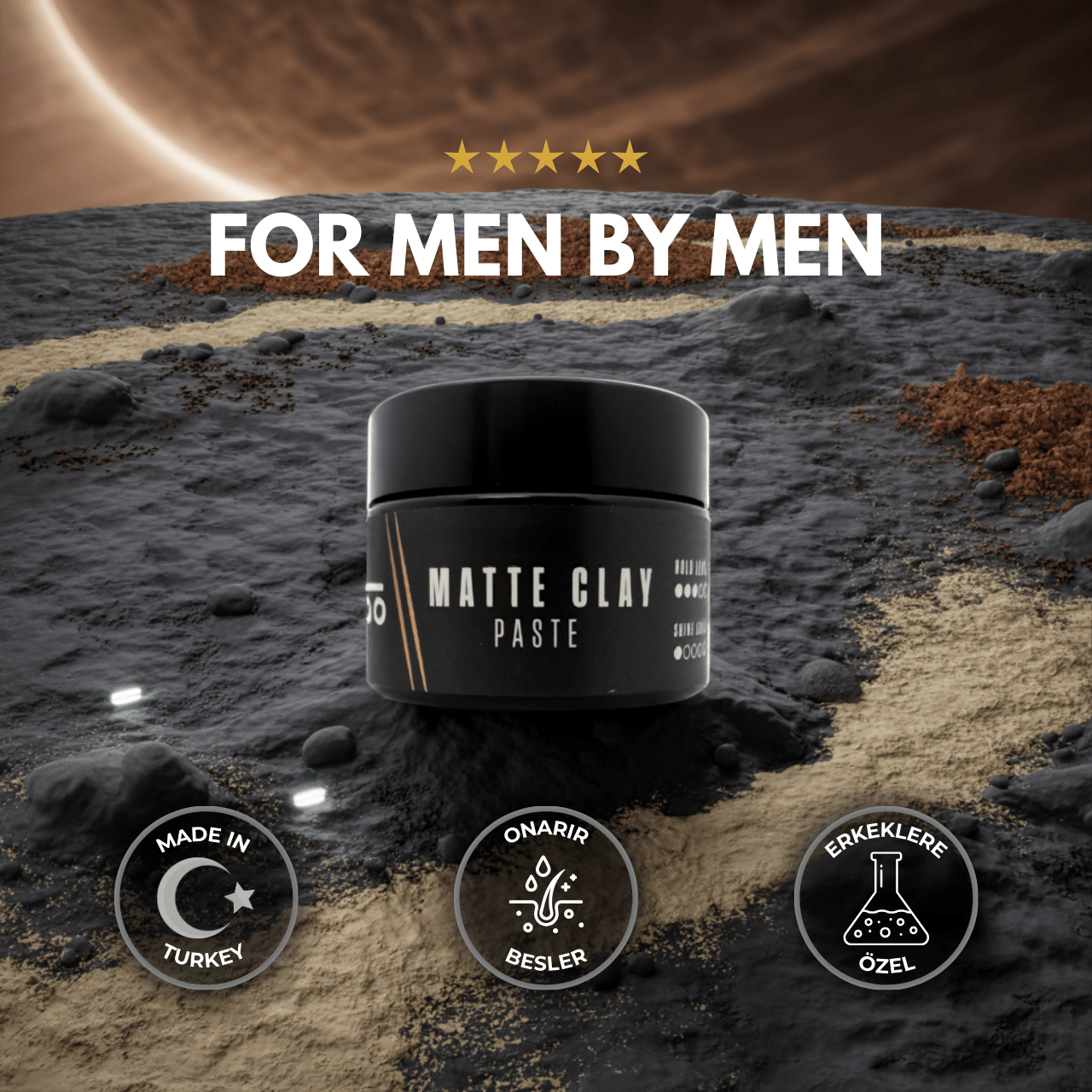 Matte Clay Paste (Kil Mat Wax) - Beyoo