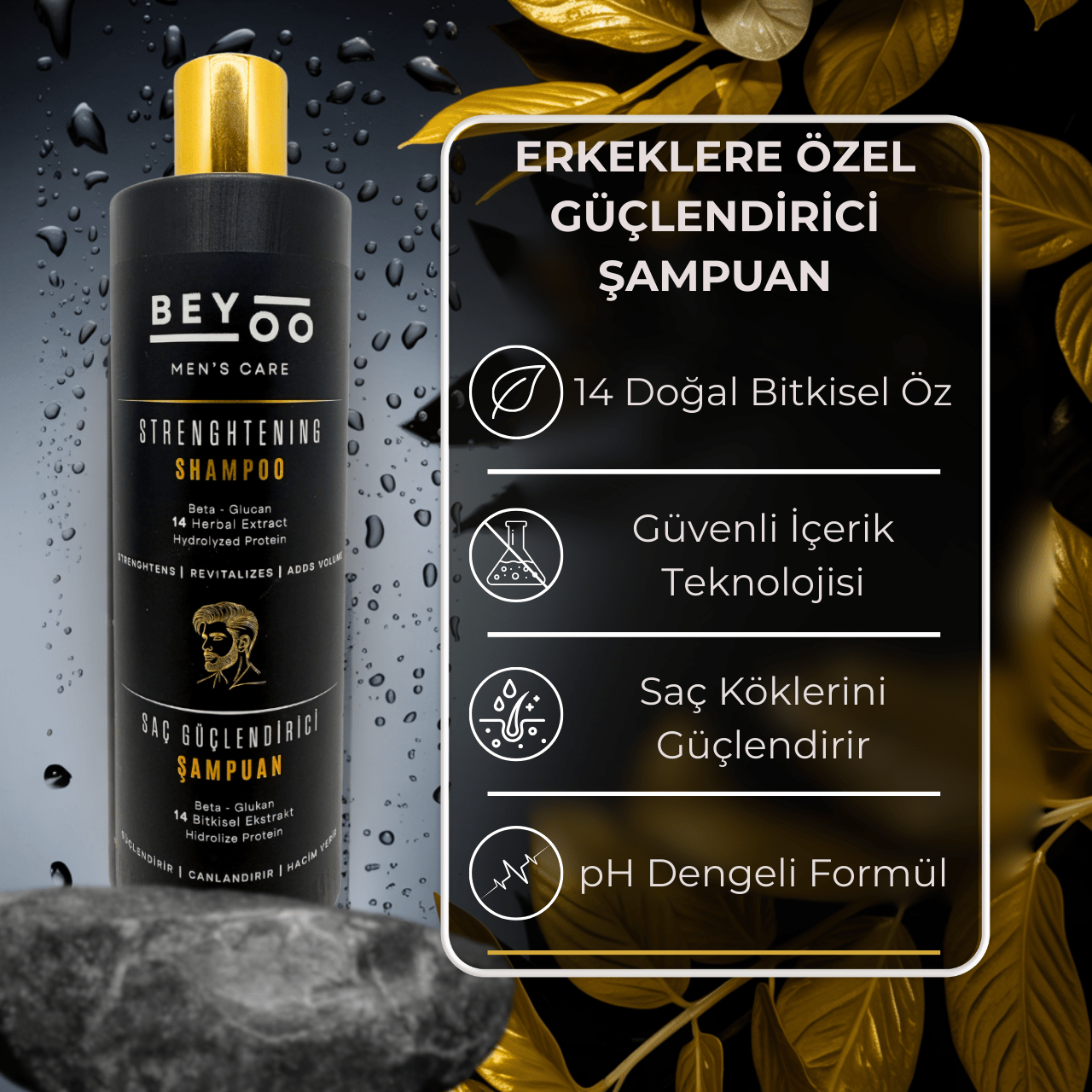 Strenghtening Shampoo (Güçlendirici Şampuan) - Beyoo